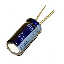 CAPACITOR ELECTROLITICO 4.7µF 250v 105'C