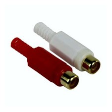 PLUG CONECTOR RCA HEMBRA