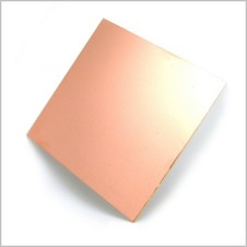 BAQUELITA 5X10 PLACA DE COBRE FENOLICA