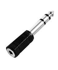 ADAPTADOR PLUG STEREO 6.3 A 3.5