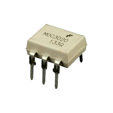 MOC3020 OPTOAISLADOR SALIDA TRIAC