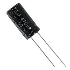 CAPACITOR ELECTROLITICO 470µF 50V 105'C