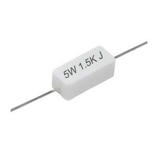 RESISTENCIA DE ALAMBRE 1.5K OHMS 5 WATT