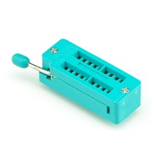 BASE 18 PINES CERO FUERZA DE INSERCION PARA PROTOBOARD