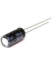 CAPACITOR ELECTROLITICO 10µF 50V