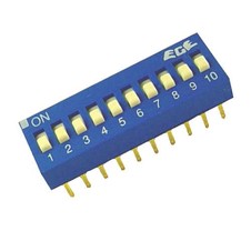 INTERRUPTOR DIP SWITCH DE 10