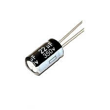 CAPACITOR ELECTROLITICO 22µF 350V