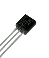 PN2222A  NPN 0.8A / 75V / 0.5 W