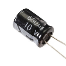CAPACITOR ELECTROLITICO 680µF 10V 105°C
