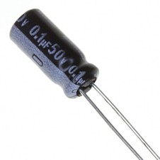CAPACITOR ELECTROLITICO 0.1µF 50V