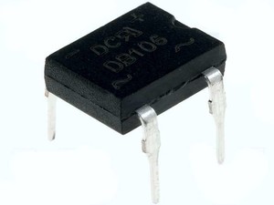 DB106  PUENTE RECTIFICADOR DE DIODOS 1A/800V