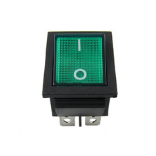 KCD4 INTRRUPTOR VERDE O/- 15A 250v