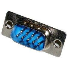 CONECTOR PUERTO SERIAL MACHO