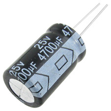 CAPACITOR ELECTROLITICO 4700 µF 25V