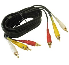 CABLE RCA AUDIO Y VIDEO 1.8MTS