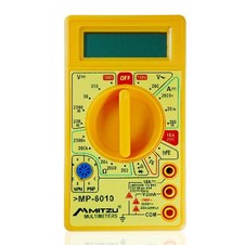 MULTIMETRO DIGITAL BASICO CON SEÑAL AUDIBLE