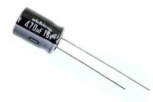 CAPACITOR ELECTROLITICO 470µF 16V