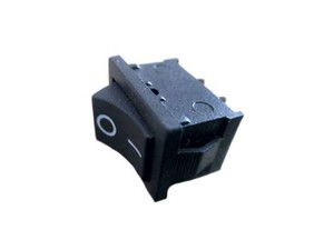 SWITCH INTERRUPTOR NEGRO O/- CUADRADO 3A-250V