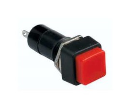 IP CUADRADO INTERRUPTOR PUSH ROJO