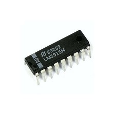 LM3915 PERMITE VISUALIZAR EL NIVEL DE UN VOLTAJE ANALOGICO DE ENTRADA