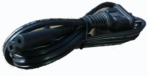 CABLE DE CORRIENTE TIPO OCHO PARA CARGADOR, GRABADORA