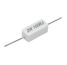 RESISTENCIA DE ALAMBRE 100 OHMS A 2 WATTS