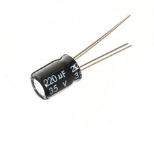 CAPACITOR ELECTROLITICO 220µF 35V 105°C
