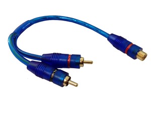EXTENCION RCA HEMBRA A 2 PLUG RCA MACHO
