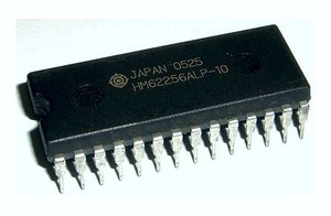 HM62256ALP-10 MEMORIA RAM ESTATICA 32K X 8 DE 100 MS