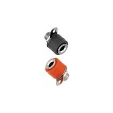 CONECTOR BANANA HEMBRA COLOR NEGRO Y ROJO