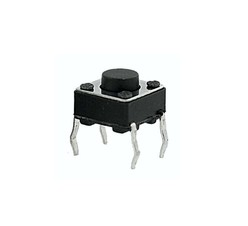 4CC SWITCH PUSH BUTTON CUADRADO CAÑA CHICA 4 PATAS